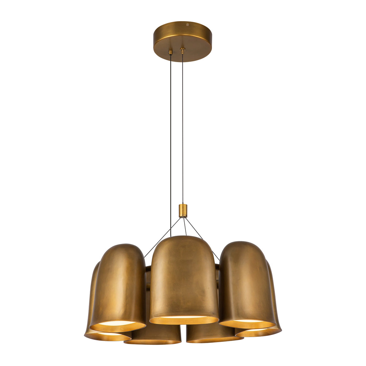 Kuzco Bell 20-in Chandelier