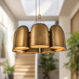 Kuzco Bell 20-in Chandelier