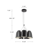 Kuzco Bell 20-in Chandelier