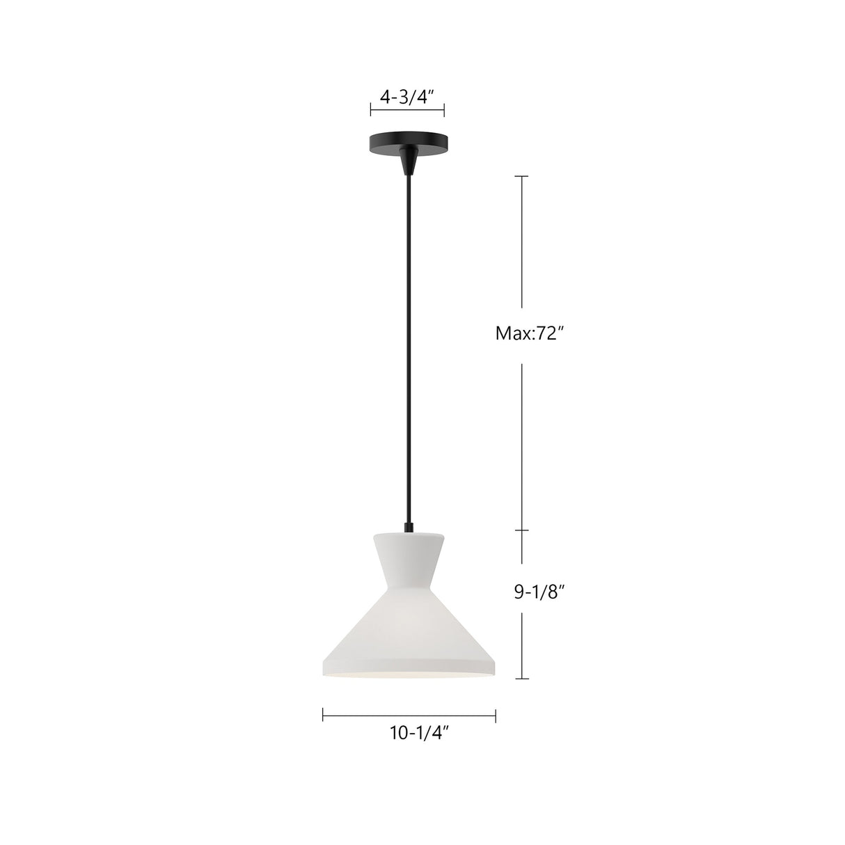 Alora Mood Betty 10-in Pendant