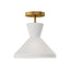 Alora Mood Betty 10-in Semi-Flush Mount