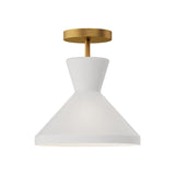 Alora Mood Betty 10-in Semi-Flush Mount