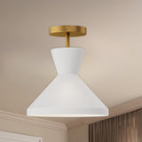 Alora Mood Betty 10-in Semi-Flush Mount