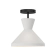 Alora Mood Betty 10-in Semi-Flush Mount