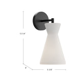 Alora Mood Betty 6-in Wall/Vanity Light