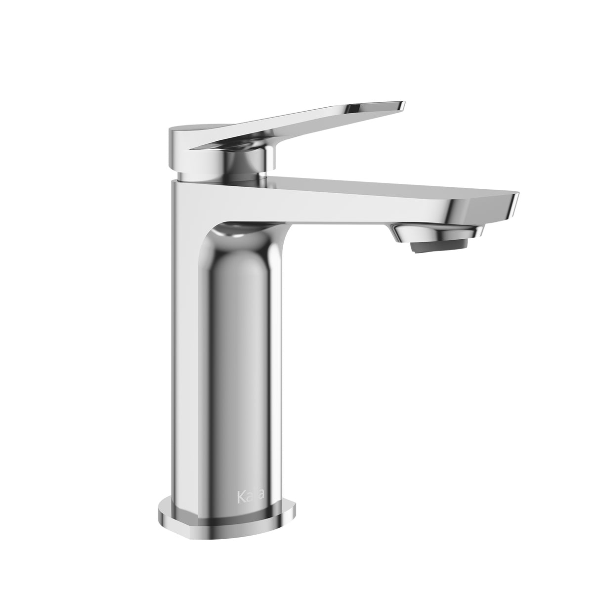 MOROKA Single Hole Lavatory Faucet With Push Drain and Overflow Chrome