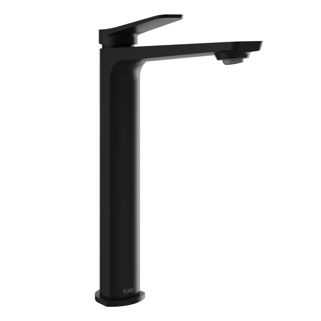 MOROKA Tall Single Hole Lavatory Faucet Matte Black