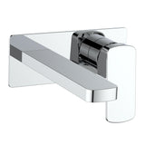 NIVEAU WALL MOUNT LAVATORY FAUCET WITH SINGLE FACE PLATE