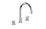 WORGL 8" C.C. FAUCET WITH POP-UP