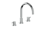 WORGL 8" C.C. FAUCET WITH POP-UP