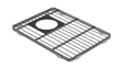Boutique Bottom Grid Black Pearl Prem. bottom grid for IQC285-BK
