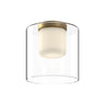 Kuzco Birch 9-in Flush Mount