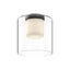 Kuzco Birch 9-in Flush Mount