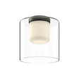 Kuzco Birch 9-in Flush Mount
