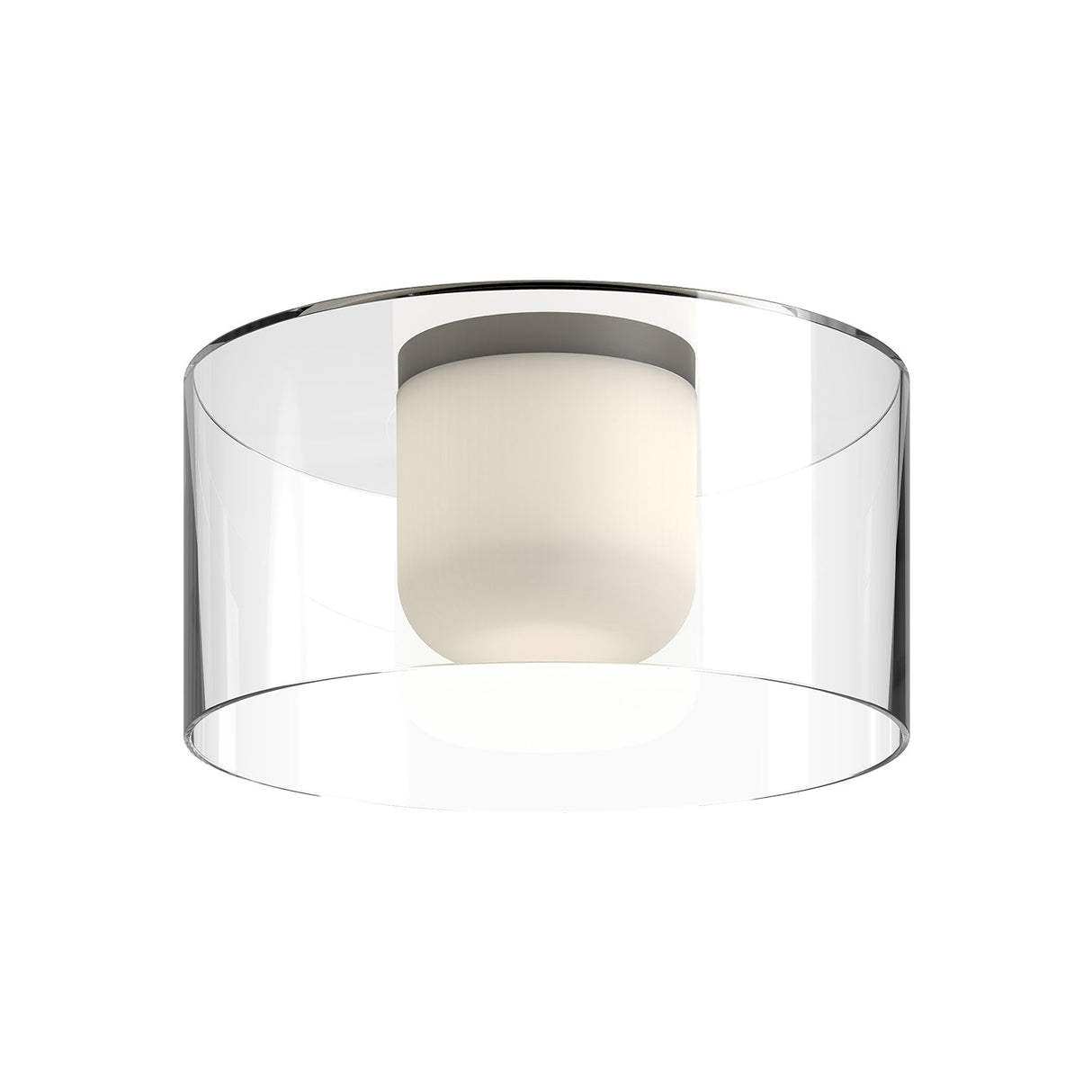Kuzco Birch 12-in Flush Mount