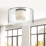 Kuzco Birch 12-in Flush Mount