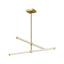 Kuzco Blade 32-in Chandelier