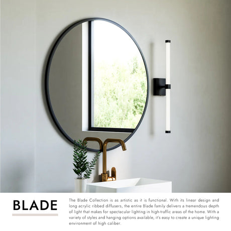 Kuzco Blade 24-in Vanity Light