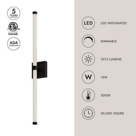 Kuzco Blade 32-in Vanity Light