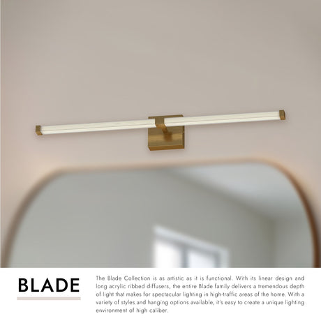 Kuzco Blade 32-in Vanity Light