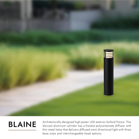 Kuzco Blaine 29-in Exterior Bollard