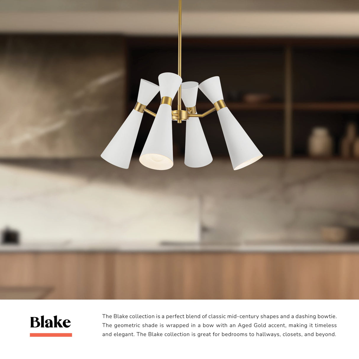 Alora Mood Blake 24-in Chandelier