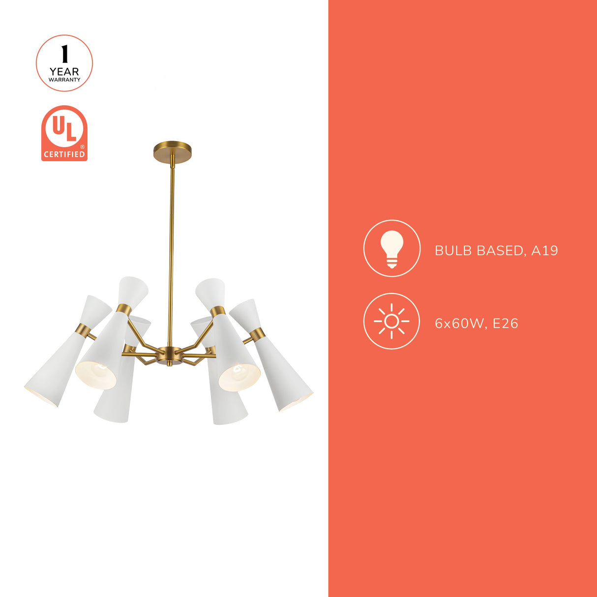 Alora Mood Blake 32-in Chandelier