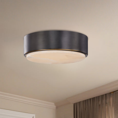 Alora Blanco 8-in Flush Mount