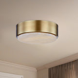 Alora Blanco 8-in Flush Mount
