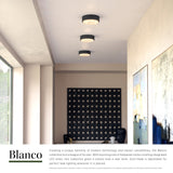 Alora Blanco 8-in Flush Mount