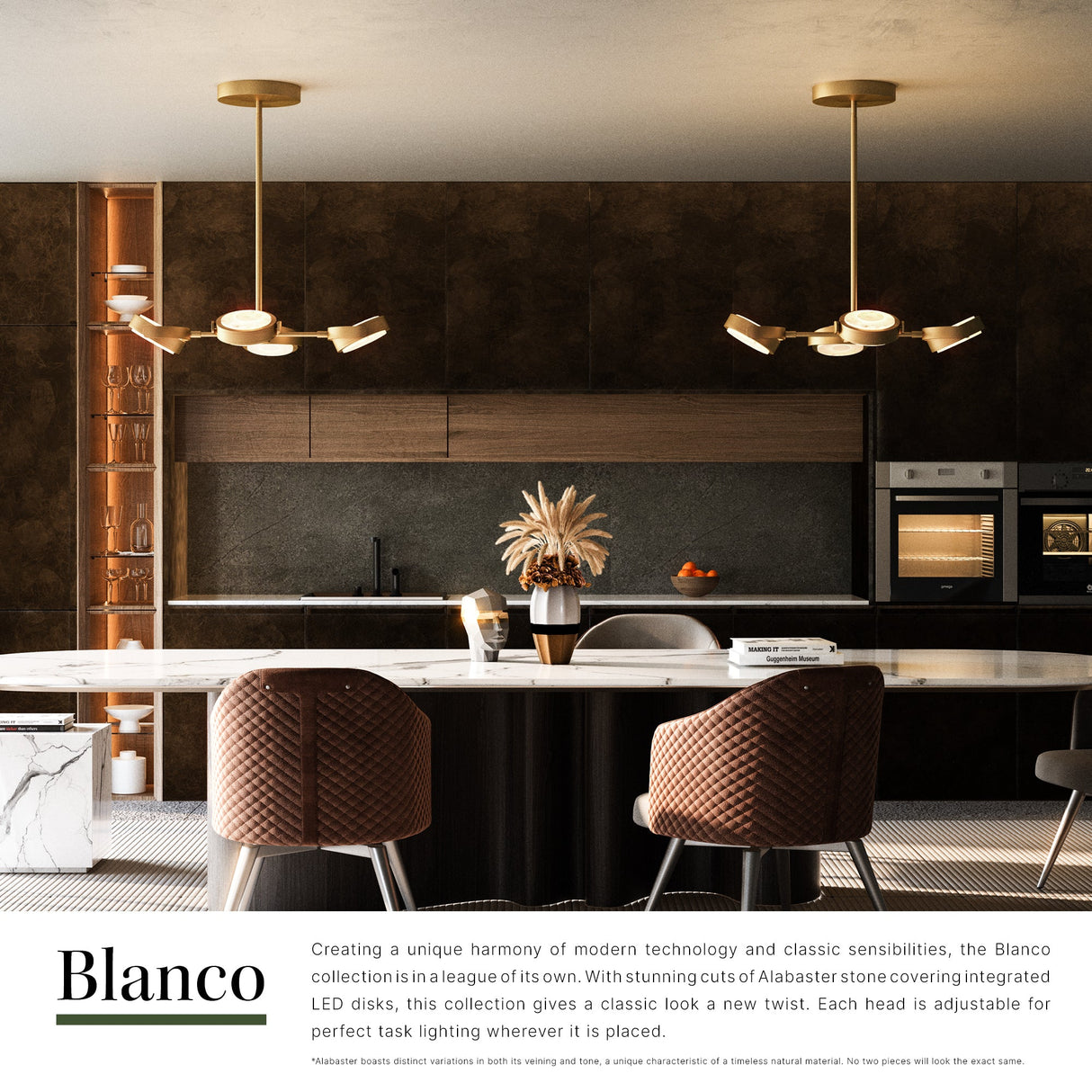 Alora Blanco 28-in Pendant