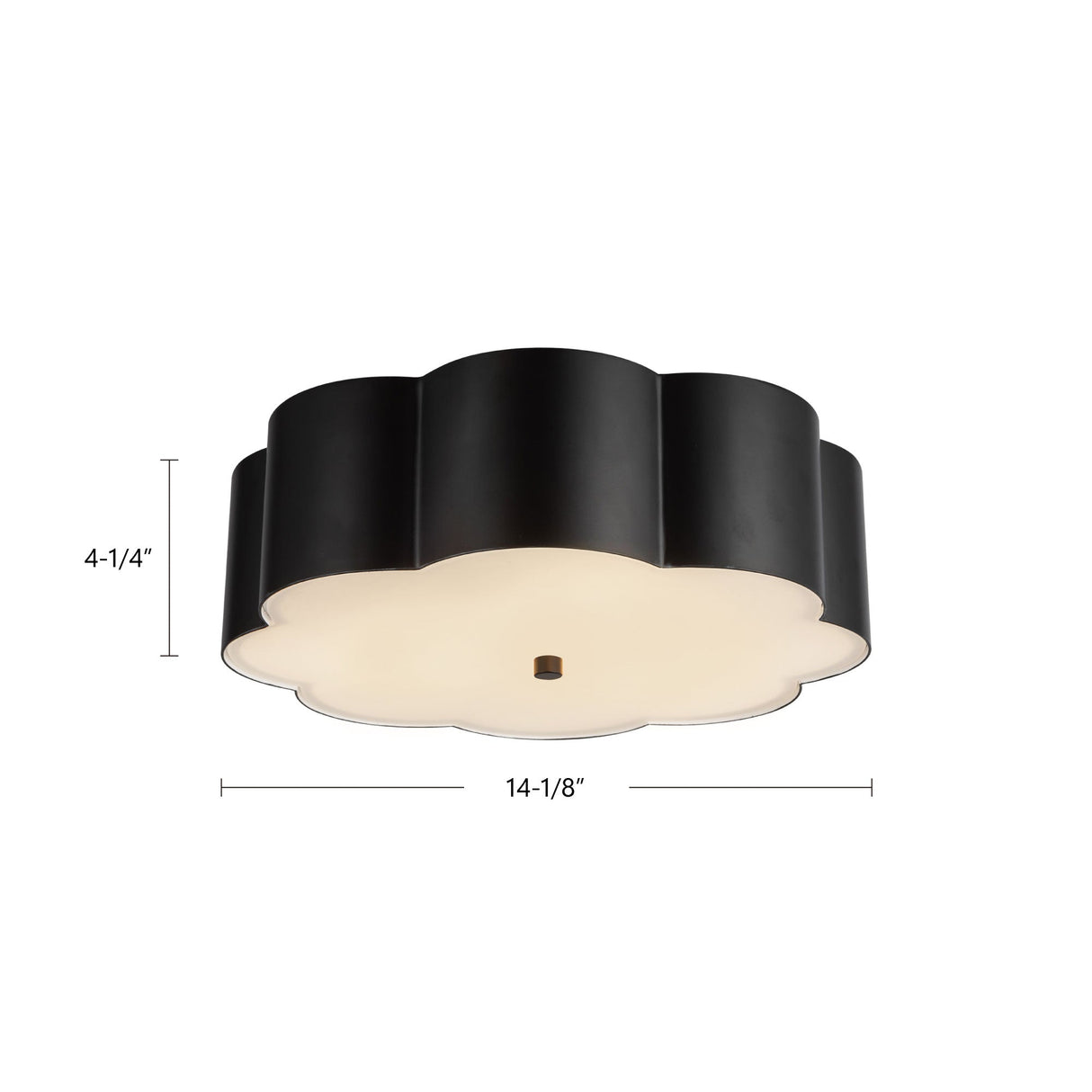 Alora Mood Blossom 14-in Flush Mount