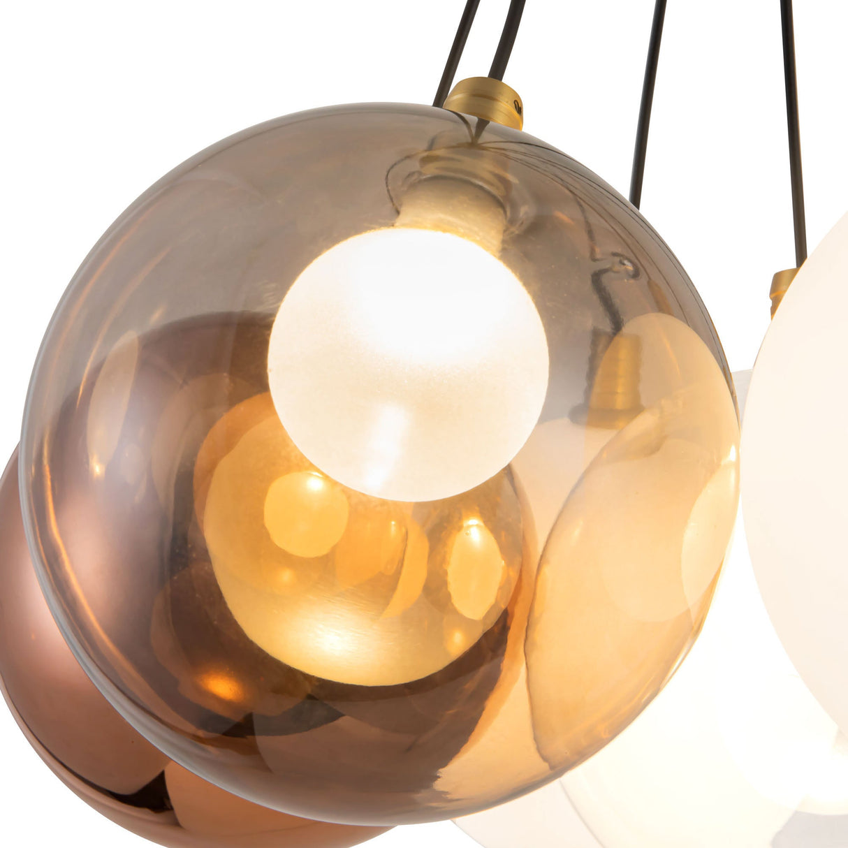 Kuzco Bolla 17-in Chandelier