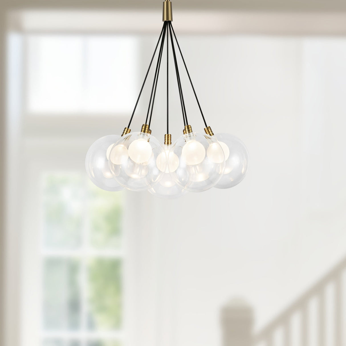 Kuzco Bolla 17-in Chandelier