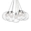 Kuzco Bolla 17-in Chandelier