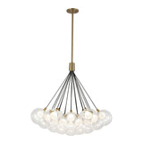 Kuzco Bolla 28-in Chandelier