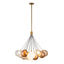 Kuzco Bolla 28-in Chandelier