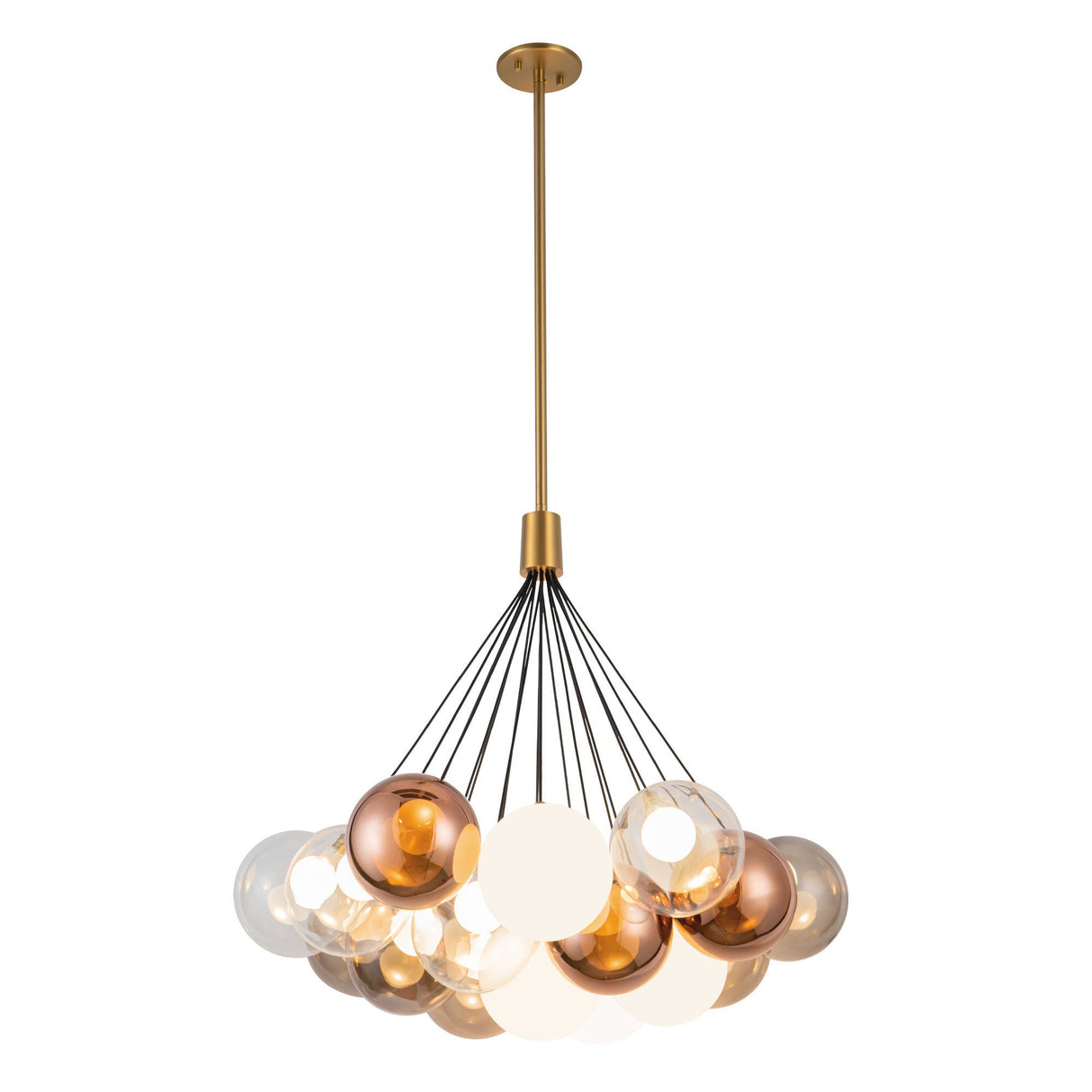 Kuzco Bolla 28-in Chandelier