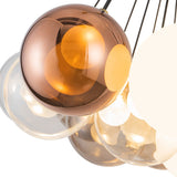 Kuzco Bolla 28-in Chandelier