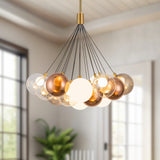 Kuzco Bolla 28-in Chandelier