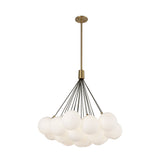 Kuzco Bolla 28-in Chandelier