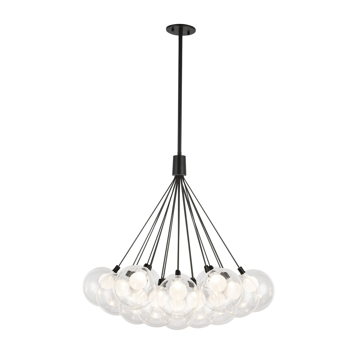 Kuzco Bolla 28-in Chandelier