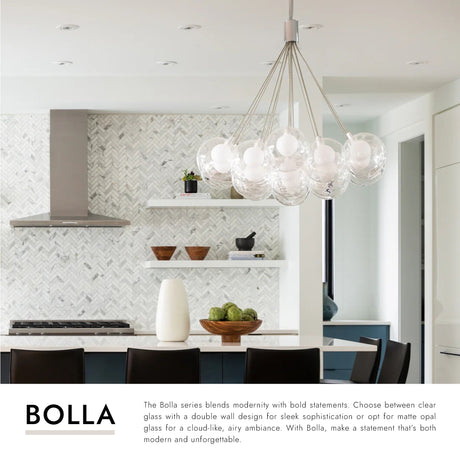 Kuzco Bolla 28-in Chandelier