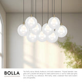 Kuzco Bolla 6-in 9 Head Multi Pendant