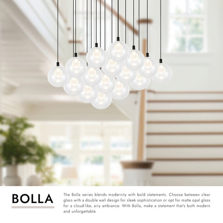 Kuzco Bolla 6-in 16 Head Multi Pendant