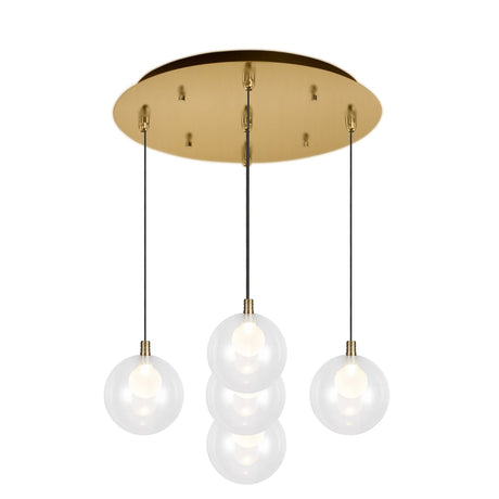 Kuzco Bolla 6-in 5 Head Multi Pendant