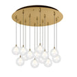 Kuzco Bolla 6-in 13 Head Multi Pendant