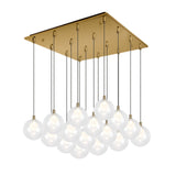 Kuzco Bolla 6-in 16 Head Multi Pendant