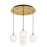 Kuzco Bolla 6-in 5 Head Multi Pendant