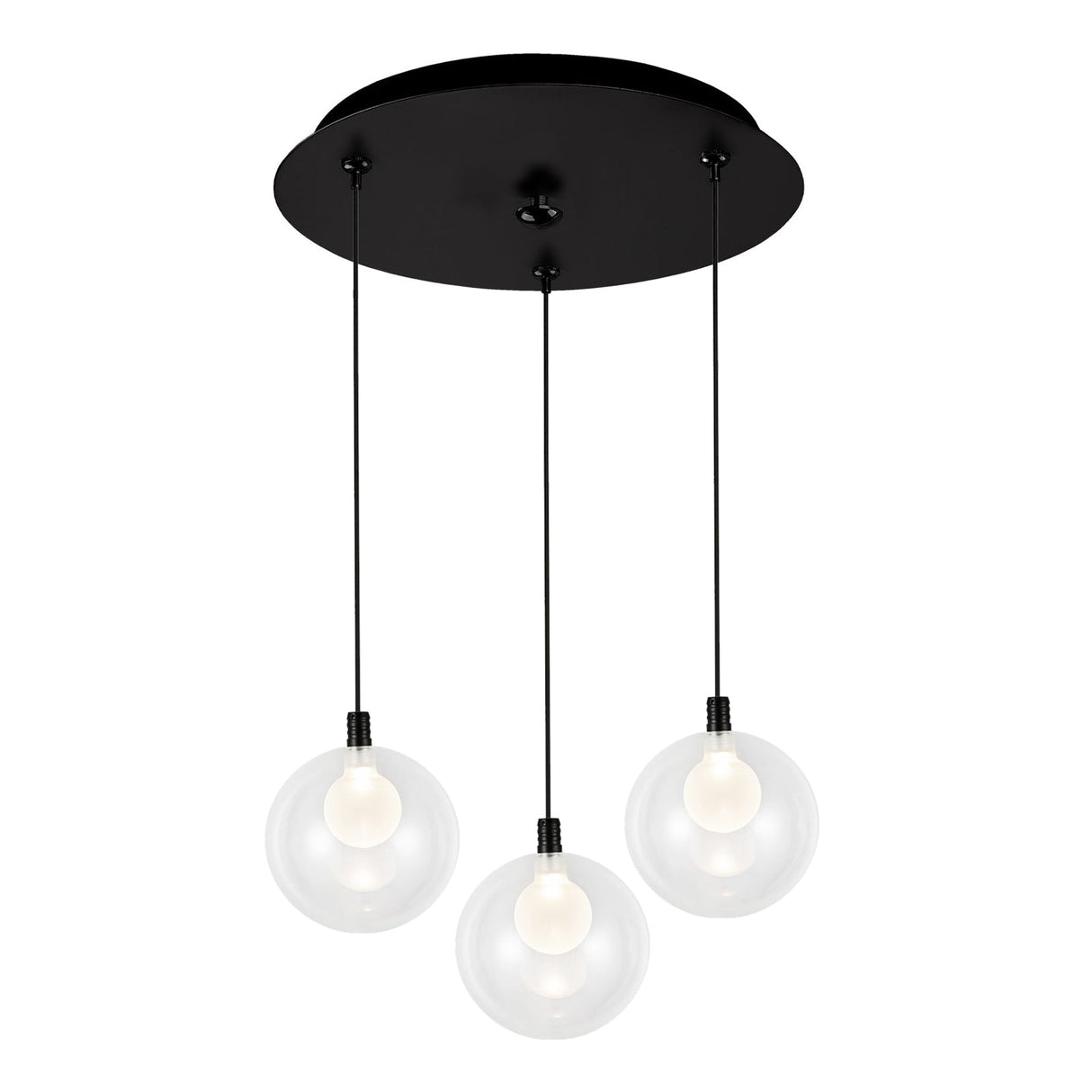 Kuzco Bolla 6-in 3 Head Multi Pendant